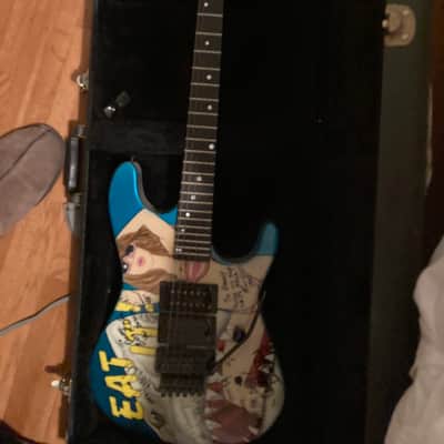 Kramer Custom 1980 Blue/White image 2