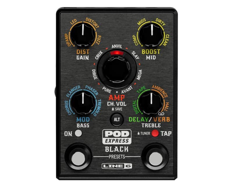 Line 6 POD Express Black 2024 - Black image 1