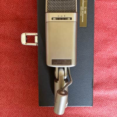 Sony C-48 Condenser Microphone 1990s - Silver image 2