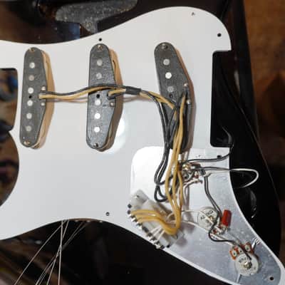 Fender Japan ST57M-US (2012) MIJ – Black, Medium Scale, Made in Japan Stratocaster image 14