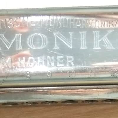 RARE, VINTAGE HOHNER CHROMONIKA III CHROMATIC HARMONICA - WORKING - USED - SCARCE ! image 1
