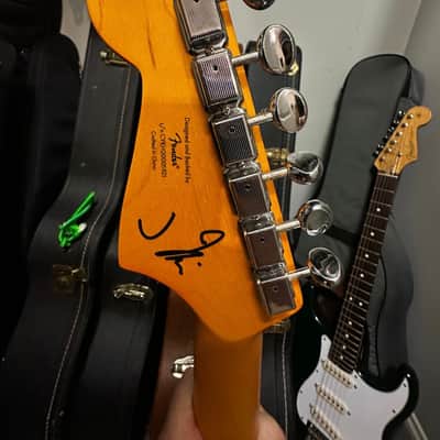 2020 Squier J Mascis Jazzmaster - Vintage White image 7