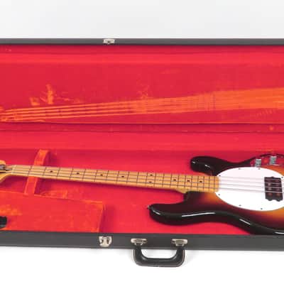 1976 Music Man Stingray Bass - Sunburst - First Year Model - White Pickguard & Epoxy Pre Amp image 23