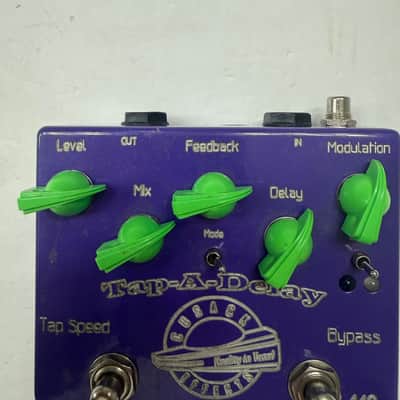 Cusack Music Tap-A-Delay Digital Delay Tap Tempo Modulation Guitar Effect Pedal image 2