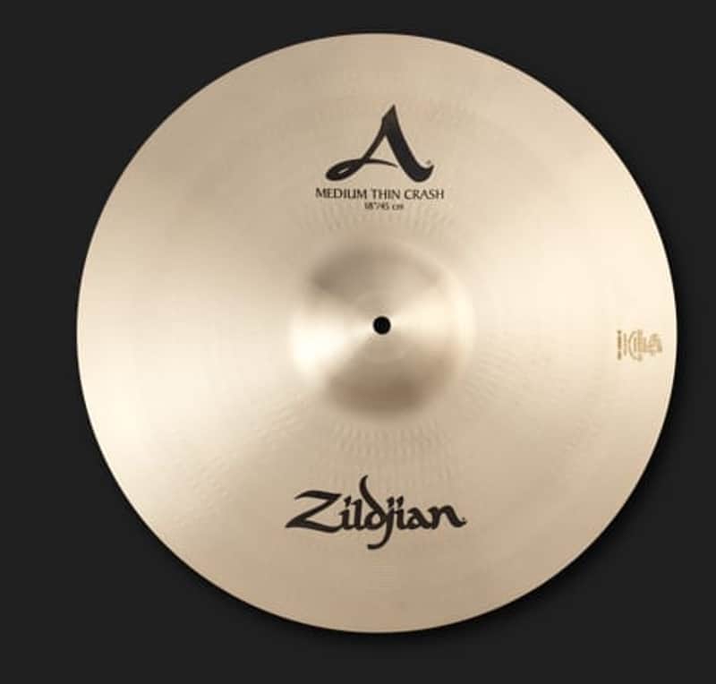 Zildjian 18" A Series Medium Thin Crash Cymbal - BRAND NEW image 1