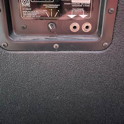Ampeg SVT-410HE 4x10" Bass Speaker Cabinet 2007 - Present - Black image 2