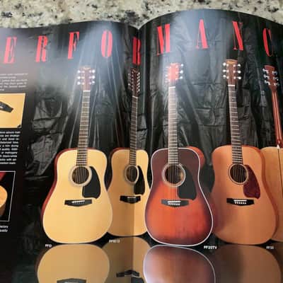 Ibanez Performance Series Acoustic Brochure 1986 image 3