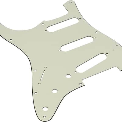 FENDER - Pickguard  Stratocaster S/S/S (Left Hand)  11-Hole Mount  Parchment  3-Ply - 0056199000 image 1