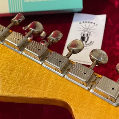 Kluson single line tuners  Master of aging Lefty / Left handed image 1