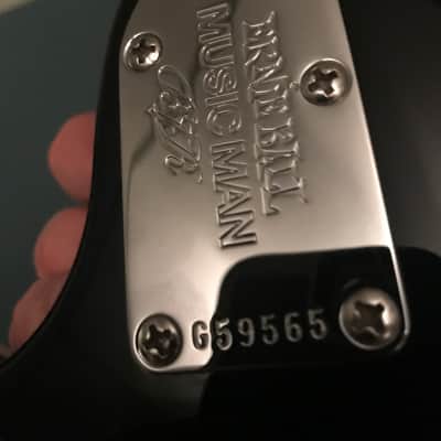 Ernie Ball Music Man BFR Axis Super Sport one off Ball Family Reserve Black Burst image 8