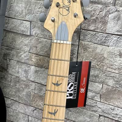 PRS #112108::6J: SE Silver Sky Maple Neck, Nylon Blue with Gig Bag image 7