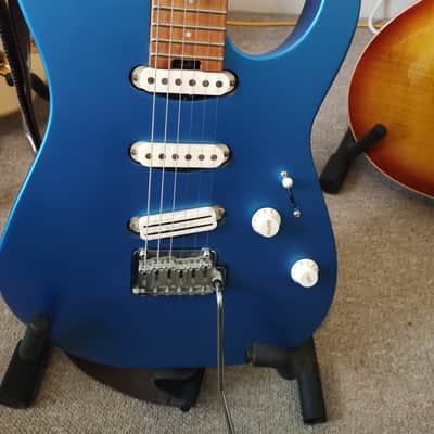 Charvel Pro-Mod DK22 SSS 2PT CM 2020 - Present - Electric Blue image 2