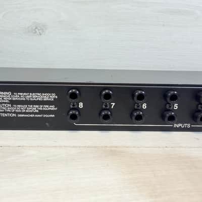 Whirlwind Mix 8S Eight Channel Line Mixer Rackmount Mixer 1990's-2000's image 8