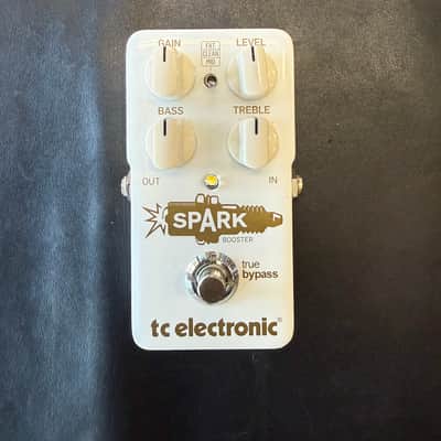 TC Electronic Spark Booster Boost Pedal 2012 - Present - White image 1