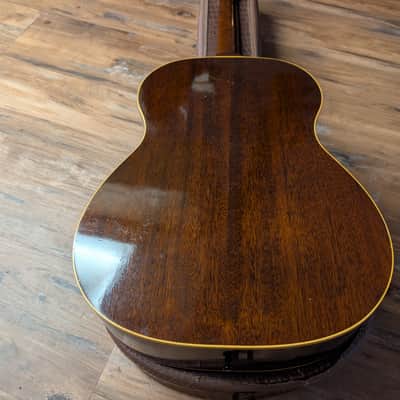 Gibson LG-1 Acoustic Guitar 00 Size 1964 Sunburst Great Condition W/OSSC image 17