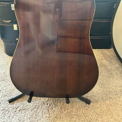 Yamaki Vintage 12-String Acoustic MIJ Natural w/ Hard Case image 12