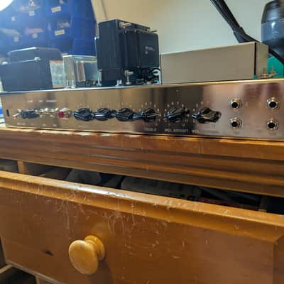 5F6 Tweed Bassman clone chassis-only (w/ tubes) image 3