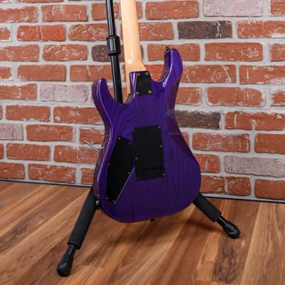 ESP The Mirage See-Thru Purple 1995 w/Hardshell Case image 6