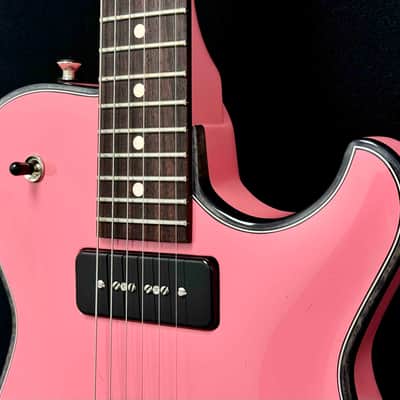 Knaggs Guitars - Kenai - TOM - Coral - Lollar P90's - Onyx Binding - Rosewood FB - Nickel Hardware - OHSC - Call for Best Price !!! image 3