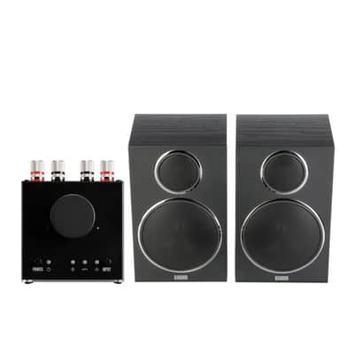 Audio-Technica AT-LP120XUSB Analog Turntable (Black) with Amplifier System image 11