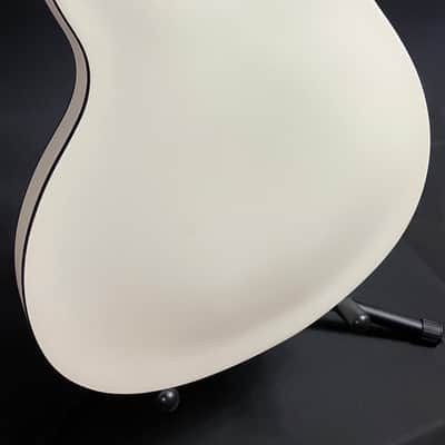 Fender Tom DeLonge Starcaster Semi-Hollow Electric Guitar Satin Olympic White Finish image 11