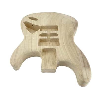 Electric Guitar Body Paulownia HSH Pickup Routing Lightweight Bolt-On Body for Guitar Projects Replacement DIY image 8