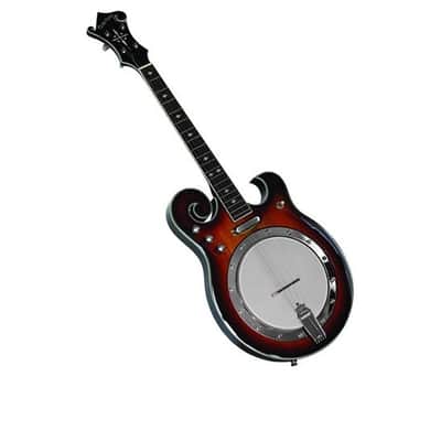Gold Tone EBM-5/L Solid Body Maple Top & Neck F-Style 5-String Electric Banjo For Left Handed Players image 10