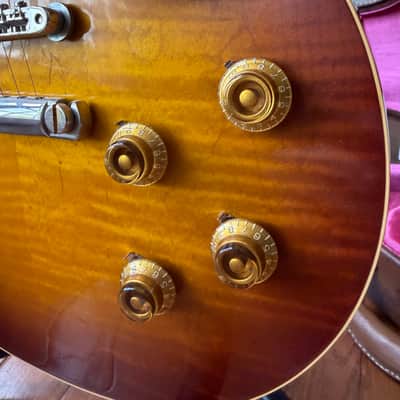 2026 Gibson Custom Shop Les Paul Standard ‘59 Reissue R9 VOS - Iced Tea Burst image 6