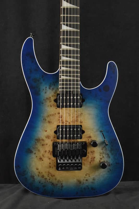 Jackson MJ Series Dinky DKRP Transparent Blue Made in Japan image 1