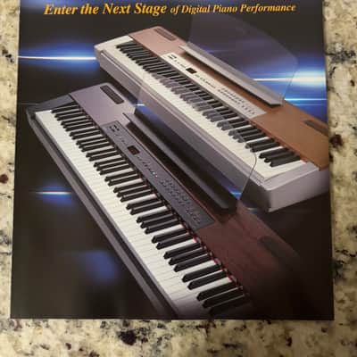 Yamaha P Series Digital Piano Brochure 2001 P-200 120 120S 80