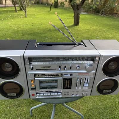 Toshiba RT-S953 Rare Vintage Japan Cassette Boombox Getto blaster Warranty image 3