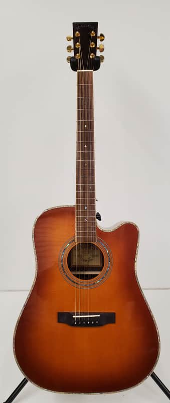 Zager ZAD900ce - Tobacco Sunburst image 1