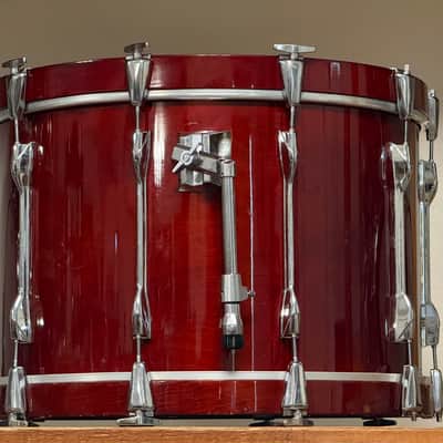 1989 Yamaha 22" Recording Custom 14x22 Cherry Bass Drum MIJ Cherrywood image 6