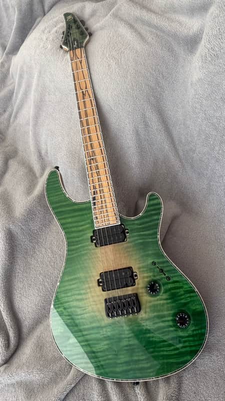 Mayones Regius 6 Green Burst image 1