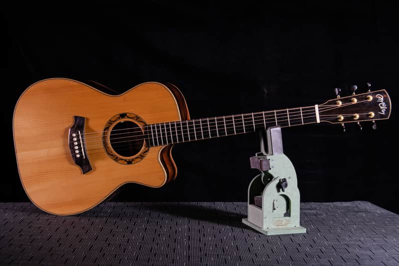 Brent McElroy|Model 000|Handmade Acoustic|Adirondack Spruce top|Honduran Rosewood image 1