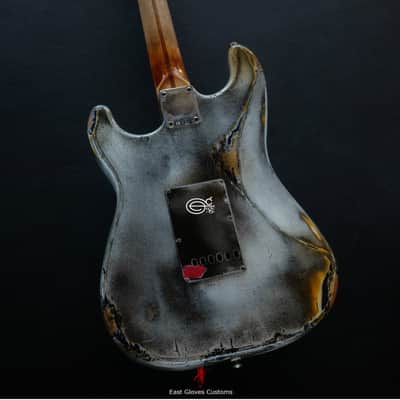 Fender Stratocaster Witch’s Bone Ash Finish Heavy Aged Relic by East Gloves Customs image 8