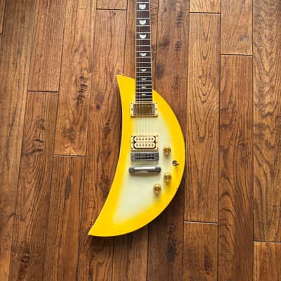 1982 Kawai Moonsault MS-700 Electric Guitar Harvest Banana MIJ Japan image 2