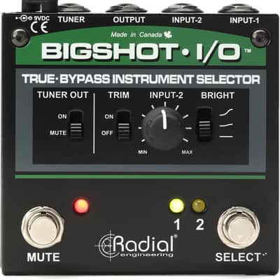 Radial BigShot I/O True-bypass Instrument Selector image 1