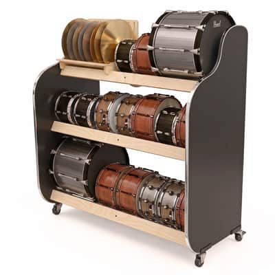 The Band Room™ Mobile Drum Storage Racks | by A&S Crafted Products image 7