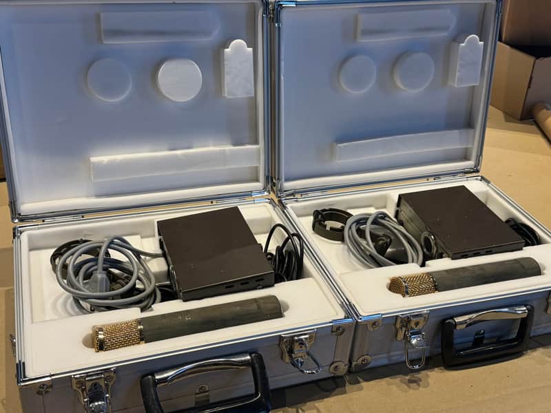 2 - AKG “The Tube” Vintage Condenser Microphones 1985 | Factory Matched Pair image 1