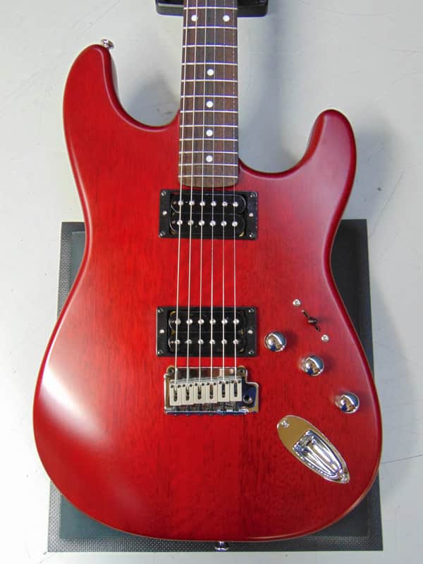Squier Deluxe Series Stain Trans Fat Stratocaster image 1