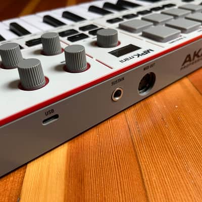 Akai Professional MPK Mini IV MIDI Keyboard Controller - Gray imagen 6