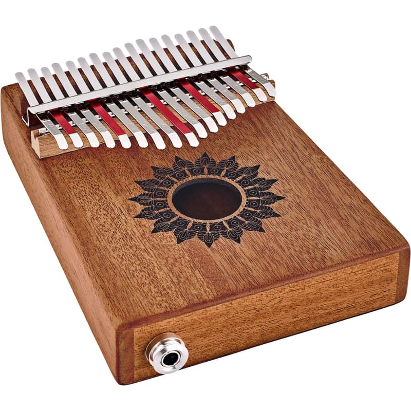 Meinl PKL1708H Soundhole Pickup Kalimba Mahagoni - Kalimba image 1