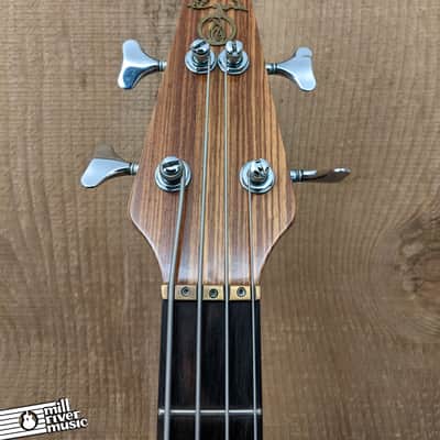 Alembic Spoiler 4 Bass 1986 Zebrawood w/ OHSC image 2
