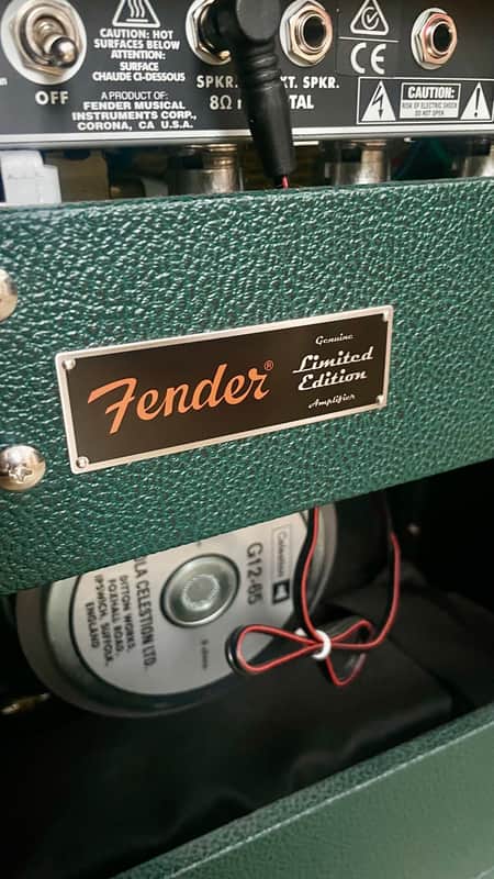 Fender 65 Fender Princeton Reverb British Racing Green LIMITED EDITION FSR USA - British Racing Green image 1