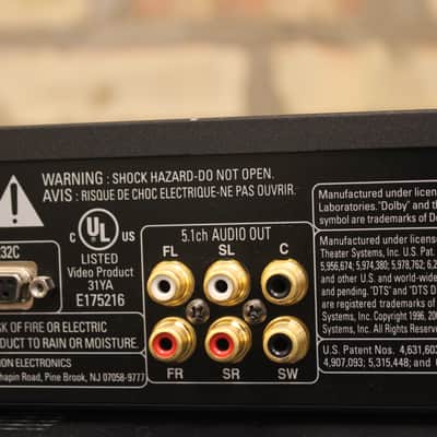 DENON AVR-1907/DVD-757 w/remote fully functional - refurbished image 14