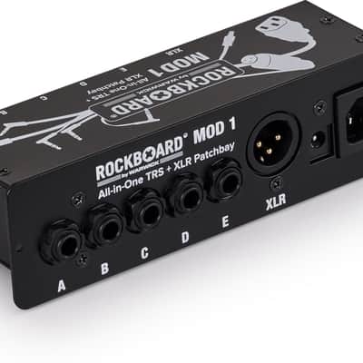 Rockboard MOD 1 V2 All in One Pedalboard Patchbay TRS + XLR w FAST n FREE Same Day Shipping image 1