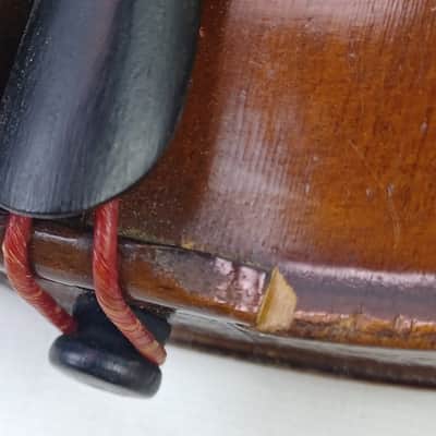 Antwerp the 1st July 1807 Violin 4/4 1-Piece Back +Scherl&Roth Case Vintage 19th image 14