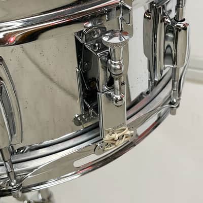 Vintage Early 1970s Ludwig Standard Chrome Snare Drum image 3