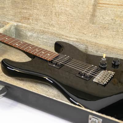 Mid 90s Yamaha STH-400R Super Strat Black w/ Hardshell Case, Humbuckers image 13